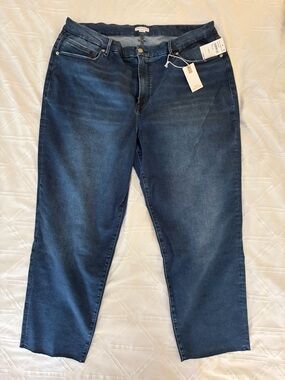 Good Americans Always Fits Straight Leg Jeans SZ 20-26